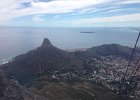 View from the top of Table Mountain - we were so lucky to have a clear day.